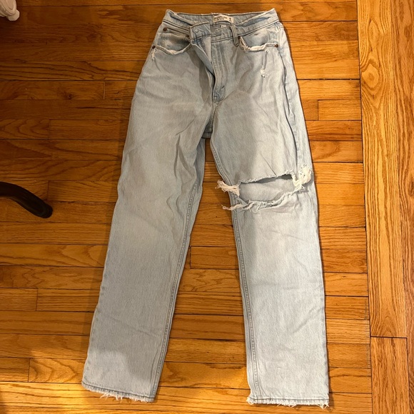 ABERCROMBIE 90s HIGH RISE (CURVE LOVE) - Picture 2 of 2